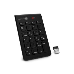 Tastatură numerică cu fir CONNECT IT CKB-0062-BK 1xAAA negru