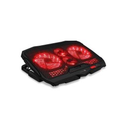 Suport de răcire pentru laptop CONNECT IT CCP-2200-RD 4x ventilator 2xUSB negru/roșu