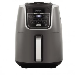 Friteuza cu aer cald Ninja AF160EU, 1750W, 5,2 l, 6 programe, Max Crisp, Gri
