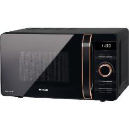 Cuptor cu microunde SMW 5320BK SlimCopper, 17 L, 800W, control electronic, platou 27 cm, 8 programe, Negru
