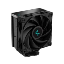 DeepCool CPU Cooler - AK400 ZERO DARK (29 dB; max., 112.93 m3/h; conector cu 4 pini, 4 heatpipe-uri, 12 cm, PWM)
