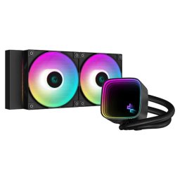 DeepCool CPU Water Cooler - LS520 SE (max. 19dB; max. 103,38 m3/h; 2x12cm, LED A-RGB)