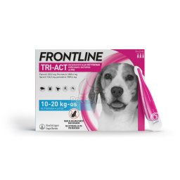 Frontline Tri-Act spot on pentru câini între 10-20 kg - 3 pipete