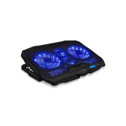 Suport de răcire pentru laptop CONNECT IT CCP-2200-BK 4x ventilator 2xUSB negru/albastru
