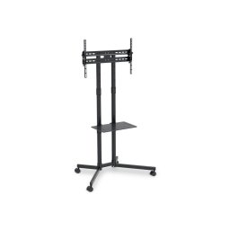 Suport mobil cu raft pentru televizor CONNECT IT CMH-9100-BK 37-70” negru