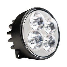 Proiector LED pentru tractor BLACK LED/20W/10-30V IP69 5700K rotund
