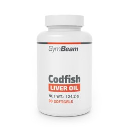 GymBeam Ulei de ficat de cod 90 caps.