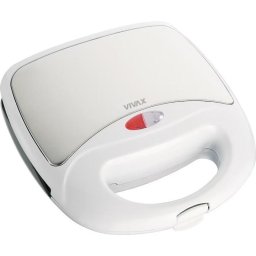 Sandwich toaster Vivax, TS-7501WHS, 750W, Argintiu-Alb