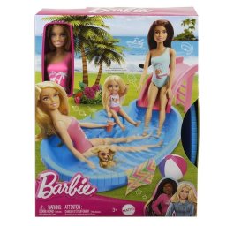 Set de joaca Barbie - Barbie blonda si piscina