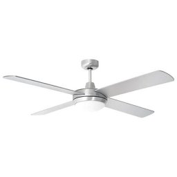 Ventilator 2 x E27 LED Ceiling Fan Light Kit RF Kontrol 4 Blades 60W DC Motor