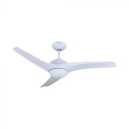Ventilator Candelabru VT-7919, 35W, 1500lm, IP20, Plastic, Alb