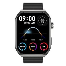 Smartwatch GSM182969, 1.96 inch, Negru