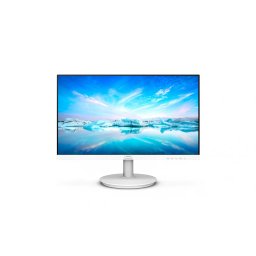 MONITOR PHILIPS 23.8 inch, Alb, home, office, VA, Full HD (1920 x 1080), Wide, 250 cd/mp, 4 ms, HDMI, VGA, Boxe 241V8AW/00 (timbru verde 7 lei)