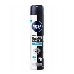 Nivea Spray deodorant barbati 200 ml Invisible B&W Fresh