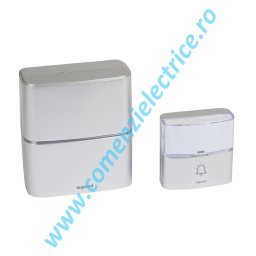 KIT SONERIE RADIO SERENITY 200M, IP54/IP20, 30 MELODII+MP3, 80DB, ALUMINIU
