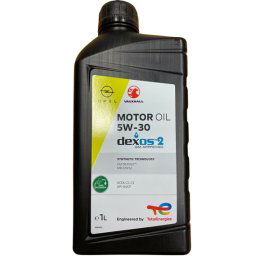 Ulei motor 5W30 Opel/Vauxhall Dexos 2 - 1L Tip: Full sintetic SAE: 5W30, ACEA C2,C3, API SN/CF,GM DEXOS 2 MB 229.524