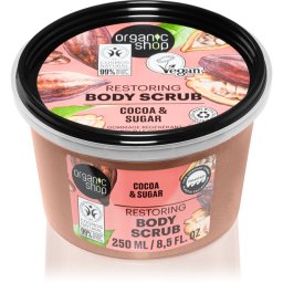 Organic Shop Body Scrub Cocoa & Sugar exfoliant pentru corp 250 ml