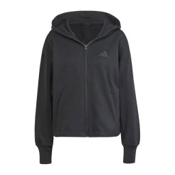 ADIDAS SPORTSWEAR Bluză cu fermoar sport 'ALL SZN' negru