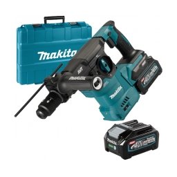 Makita - HR009GM201 XGT - Rotopercutor SDS-Plus cu 2 acumulatori si incarcator, Li-Ion, 40 V, 4 Ah, 3.9 J, valiza plastic