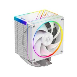 ID-Cooling CPU Cooler- FROZN A610 ARGB ALB (29.9dB; max. 132.54 m3/h; 4 pini, 4 heatpipe-uri, 12 cm, A-RGB, PWM)