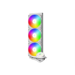ID-Cooling CPU Water Cooler - FX360 ARGB ALB (35.2dB; max. 129.39 m3/h; 3x12cm, LED A-RGB, alb)