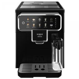 Espressor PERFECTION, 1350 W, 15 Bari, 7 optiuni de cafea, Rezervor de apa detasabil 2.2 litri, Capacitate rasnita 300 g, Rezervor lapte 300 ml, Sistem de curatare automata, Negru