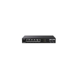Switch TEM2007X, 7 porturi, Negru