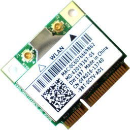 PLACA DE RETEA: DELL DW1397; WIRELESS 54 Mbps; uPCI; REF
