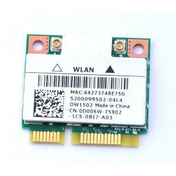 PLACA DE RETEA: DELL DW1502; WIRELESS 150 Mbps; uPCI; REF