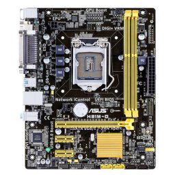 Placa de baza ASUS; model: H81M-D; socket: 1150; DD-RAM3; PCI-E x16; 2xPCI-E x1; format: ATX