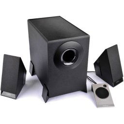 BOXE 2.1 EDIFIER, RMS: 8.5W (2Wx2 + 4.5W), telecomanda pe fir, black "M1360" , BOXM1360 - 392150 M1360 (include timbru verde 1 leu)