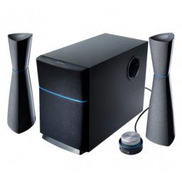 BOXE 2.1 EDIFIER, RMS: 34W (9Wx2 + 16W), black, telecomanda pe fir, iesire casti "M3200" , BOXM3200RED (include timbru verde 1 leu)