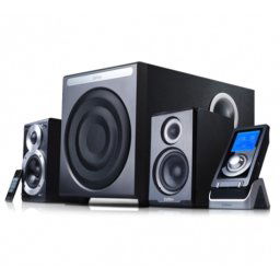 BOXE 2.1 EDIFIER, RMS: 145W (35Wx2 + 75W), black, telecomanda wireless cu display 2'' LCD "S530D" (include timbru verde 1 leu)