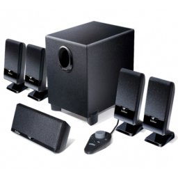BOXE 5.1 EDIFIER, RMS: 26W (3Wx4 + 4W + 10W), black, telecomanda pe fir, iesire casti "M1550" , BOXM1550 674669001001 (include timbru verde 1 leu)