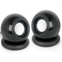 BOXE 2.0 GEMBIRD, sferice, black "SPK-AC-BK