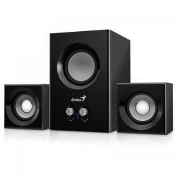BOXE 2.1 GENIUS "SW-2.1 375", RMS: 1Wx2 + 6Wx1, black "31731066100" (include timbru verde 1 leu)