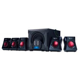BOXE 5.1 GENIUS "SW-G5.1 3500", RMS: 10Wx5 + 30Wx1, black, telecomanda "31731017100" (include timbru verde 1 leu)