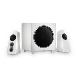 BOXE Logitech 2.1 "Z523" RMS power: 40 W (21W + 2 x 9.5W), All-around sound, White "980-000367" (include timbru verde 1 leu)