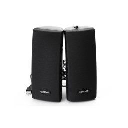 BOXE 2.0 SPACER, RMS: 3Wx2, control volum, mufa casti, black, USB power (SPB-A30)