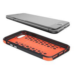Husa telefon Thule Atmos X3 iPhone 7 Plus - Fiery Coral/Dark Shadow