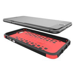 Husa telefon Thule Atmos X3 iPhone 7 - Fiery Coral/Dark Shadow