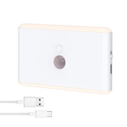 Lampă LED Inteligentă RGB cu Senzor de Mișcare și Încărcare USB | Design Ultra-Subțire și Fixare Magnetică | Model F19