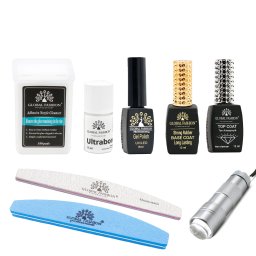 Kit pentru unghii „Manichiură în formare”, Global Fashion, 8 produse