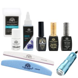 Kit pentru manichiură „Manichiură fără grabă”, Global Fashion, 9 produse