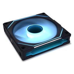 Ventilator UNI FAN SL-INF 120 ARGB PWM - 120mm, Negru