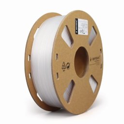 FILAMENT GEMBIRD pt. imprimanta 3d, PETG, 1.75mm diamentru, 1Kg / bobina, topire 220-260 grC, white, 3DP-PETG1.75-01-W