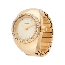 FOSSIL Inele auriu / negru / transparent
