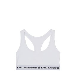 Karl Lagerfeld Sutien negru / alb