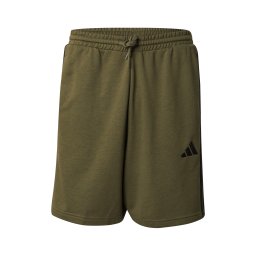 ADIDAS SPORTSWEAR Pantaloni sport 'Essentials' oliv / negru