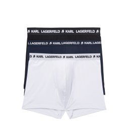 Karl Lagerfeld Boxeri albastru marin / negru / alb
